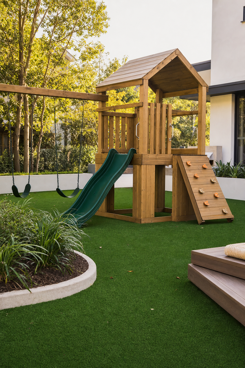 Playgrounds install in McKinney, TX